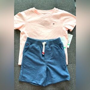 TODDLER 2-PIECE T-SHIRT & SHORT SET SIZE 18m